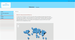 Desktop Screenshot of openspaceworldscape.org