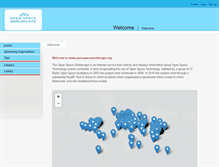 Tablet Screenshot of openspaceworldscape.org